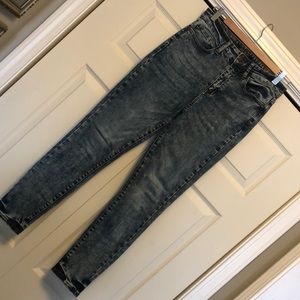 NWOT Judy Blue stone wash blue jeans. Non distressed. Size 5/27. 27.5” inseam.